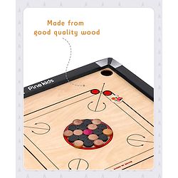 Pine Kids Wooden 26 Inch Medium Carrom Board - Multcolour