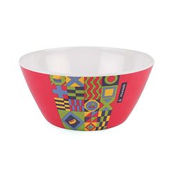 Pine Kids Melamine Bowl With Fork And Spoon Pink - Pack of 3