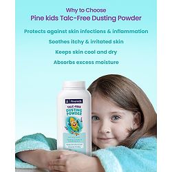Pine Kids Talc Free Dusting Powder - 200g