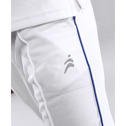 Pine Active Half Sleeves T-Shirt & Track Pant Cricket Jersey Set Solid - White