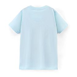 Pine Kids Cotton Half Sleeves Biowashed T-Shirt Turtle Print- Blue