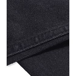 Pine Kids Full Length Five Pocket Cotton Elastane Washed Denim Jeans - Black