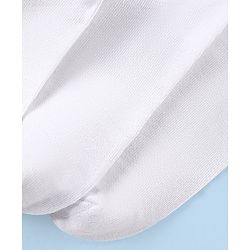 Pine Kids Ankle Length Anti Microbial Bio Washed Socks Pack Of 3 - White