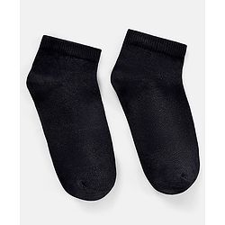 Pine Kids Anti Microbial Biowashed Regular Length Socks Pack of 3 - Black