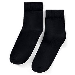 Pine Kids Anti Microbial Bio Washed Regular Length Socks Pack Of 3 - Black