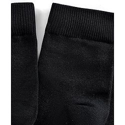 Pine Kids Anti Microbial Bio Washed Regular Length Socks Pack Of 3 - Black