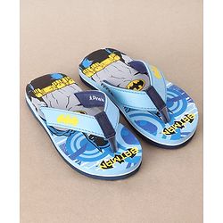 Pine Kids Flip Flops Batman Print - Blue