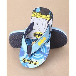 Pine Kids Flip Flops Batman Print - Blue
