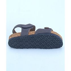 Pine Kids Sandals with Velcro Closure - Navy Blue