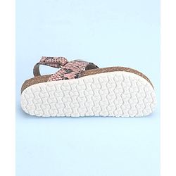 Pine Kids Casual Wear Sandals with Velcro Belt Closure - Light Pink
