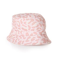 Pine Kids Cotton Bucket Cap Digital Print Pink - Diameter  22.5 cm