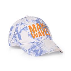 Pine Kids Tie Dye Cotton Baseball Cap Text Print Multicolor - Diameter 16.5 cm