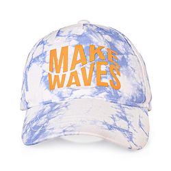 Pine Kids Tie Dye Cotton Baseball Cap Text Print Multicolor - Diameter 16.5 cm
