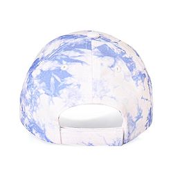 Pine Kids Tie Dye Cotton Baseball Cap Text Print Multicolor - Diameter 16.5 cm