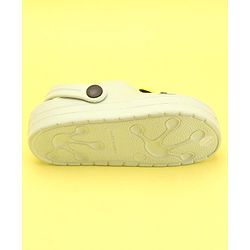 Pine Kids Clogs with Back Strap Hot Air Balloon Patch - Light Green