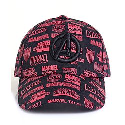 Pine Kids Avengers Print Baseball Cap - Circumference 49 cm