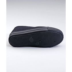 Pine Kids Lace Ups School Shoes - Black