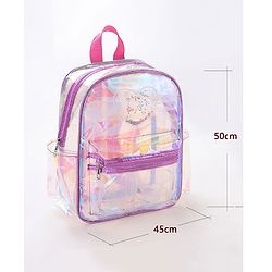 Pine Kids Fashion Backpacks Free Size Heart Design- Purple
