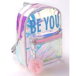 Pine Kids Free Size Fashion Backpack - Sliver