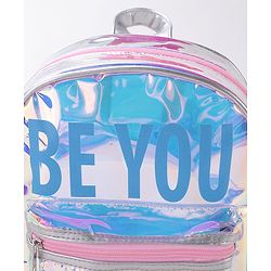 Pine Kids Free Size Fashion Backpack - Sliver
