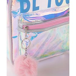 Pine Kids Free Size Fashion Backpack - Sliver