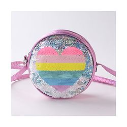 Pine Kids Sequin Sling Bag - Pink