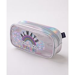 Pine Kids Glittery Design Utility Pouch - Multicolor
