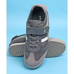 Pine Kids Velcro Closure Casual Shoes - Black