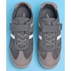 Pine Kids Velcro Closure Casual Shoes - Black