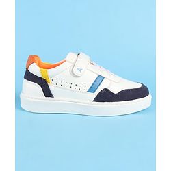 Pine Kids Velcro Closure Casual Shoes  - White