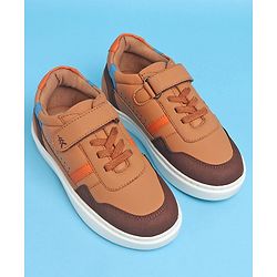 Pine Kids Velcro Closure Casual Shoes  - White
