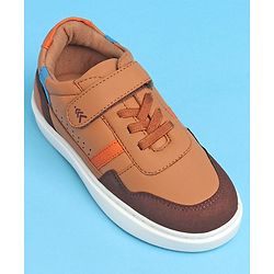 Pine Kids Velcro Closure Casual Shoes  - White