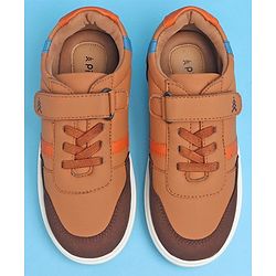 Pine Kids Velcro Closure Casual Shoes  - White