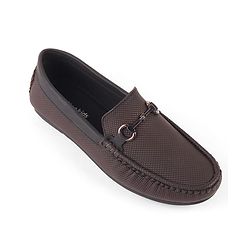 Pine Kids Slip On Formal Shoes - Brown