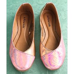 Pine Kids Slip On Textured Bellies - Pink
