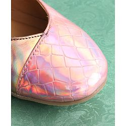 Pine Kids Slip On Textured Bellies - Pink