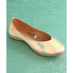 Pine Kids Slip On Textured Bellies - Golden