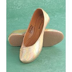 Pine Kids Slip On Textured Bellies - Golden