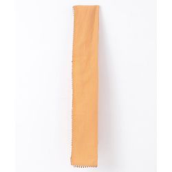 Pine Kids Three Fourth Sleeves Kurti Churidar Set with Dupatta Chervon Pattern - Mustard Yellow