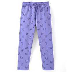 Pine Kids 100% Cotton Biowashed Half Sleeves Night Suit Gaming Print- Blue