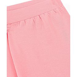 Pine Kids Biowash Stretchable Leggings Solid Color - Peach