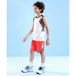 Pine Active Sleeveless Basketball T-shirt & Shorts Set - Multicolour