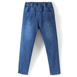 Pine Kids Full Length Basic Five Pocket Jeans - Blue