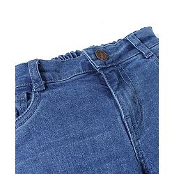 Pine Kids Full Length Basic Five Pocket Jeans - Blue