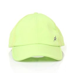 Pine Active Reflective Sports Cap Solid Green - Circumference 54 cm