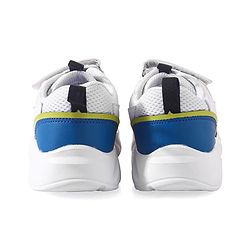 Pine Kids Sneakers Shoes with Velcro Closure- White