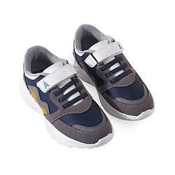 Pine Kids Sneakers Shoes With Velcro Closure - Grey