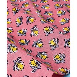 Pine Kids Full Sleeves Kurta Pyjama Set With Floral Print - Pink