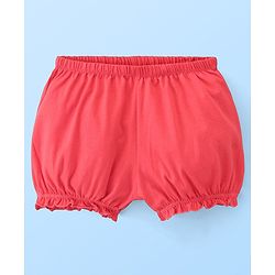 Pine Kids Cotton Anti Bacterial  Bloomers Solid & Dot Print Pack Of 3 - Pink Blue & White