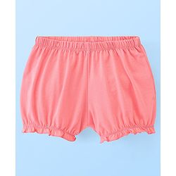 Pine Kids Cotton Anti Bacterial  Bloomers Solid & Stripes Pack Of 3 - Pink